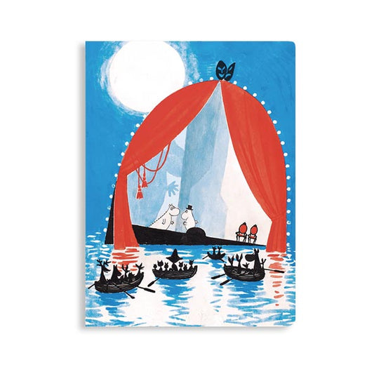 Pikkuvihko Muumi - Kelluva teatteri