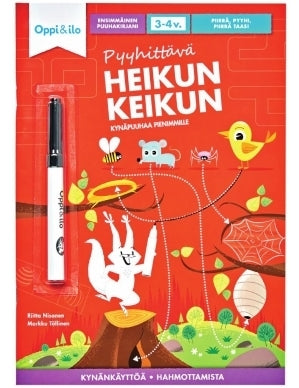 Heikun keikun -puuhakirja 3-4 v
