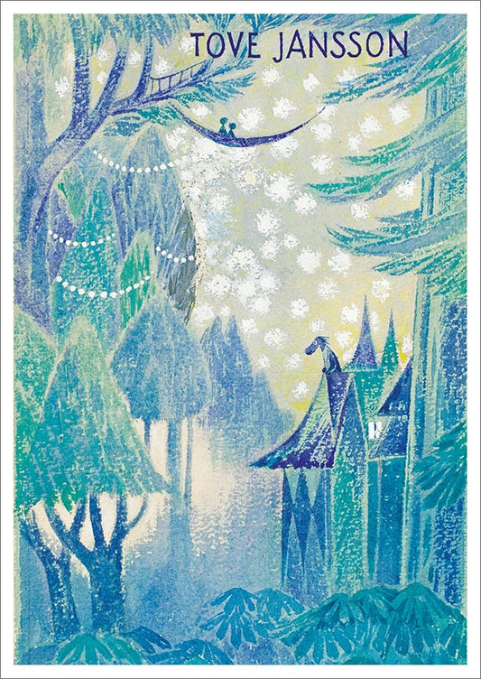 2-part card Moomin - Invisible child