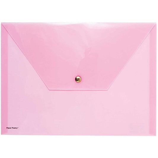 Kirjekuorikansio A4 Paper Poetry - Pink