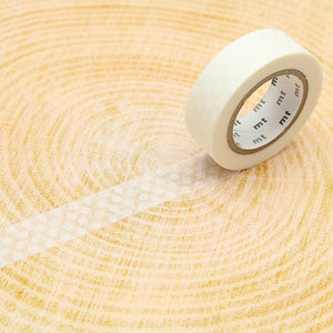 MT masking tape - dot white