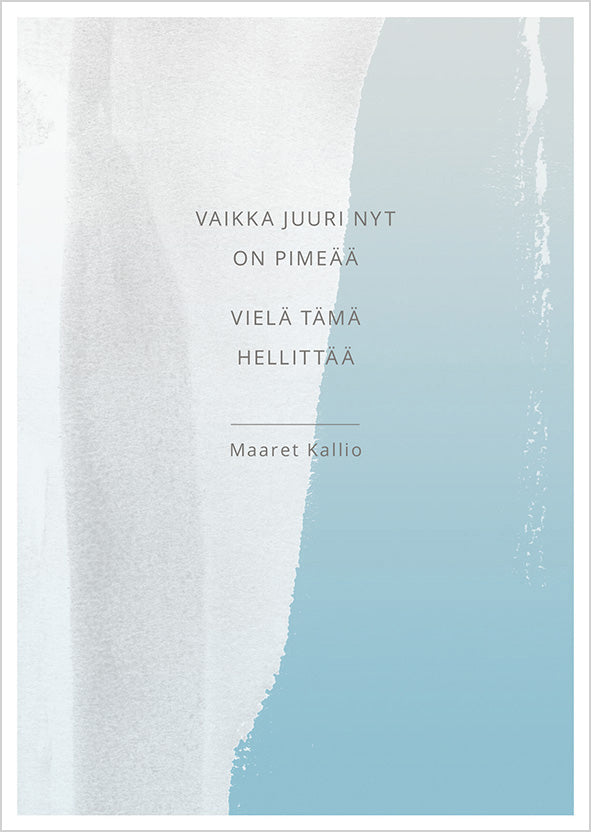 Postikortti Maaret Kallio - Pimeää