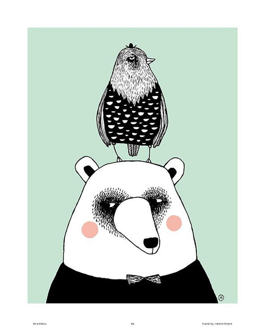 Juliste Mira Mallius - Me