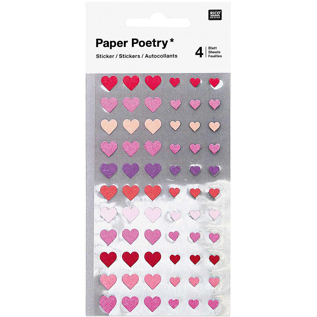 Tarrasetti Paper Poetry - Hearts