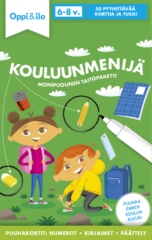 Kouluunmenijä -puuhakortit 6-8-v