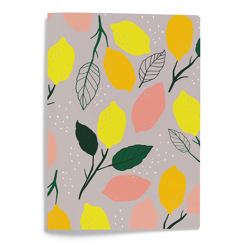 Notebook A4 Mira Mallius Lemon Putinki Notebook a4 mira mallius lemon putinki
