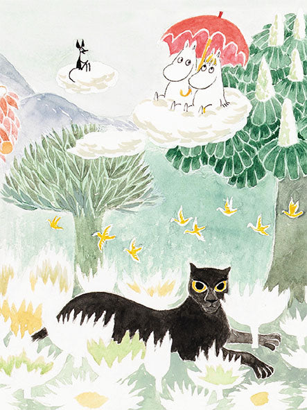 Moomin Little Booklet - Magician's hat Panther