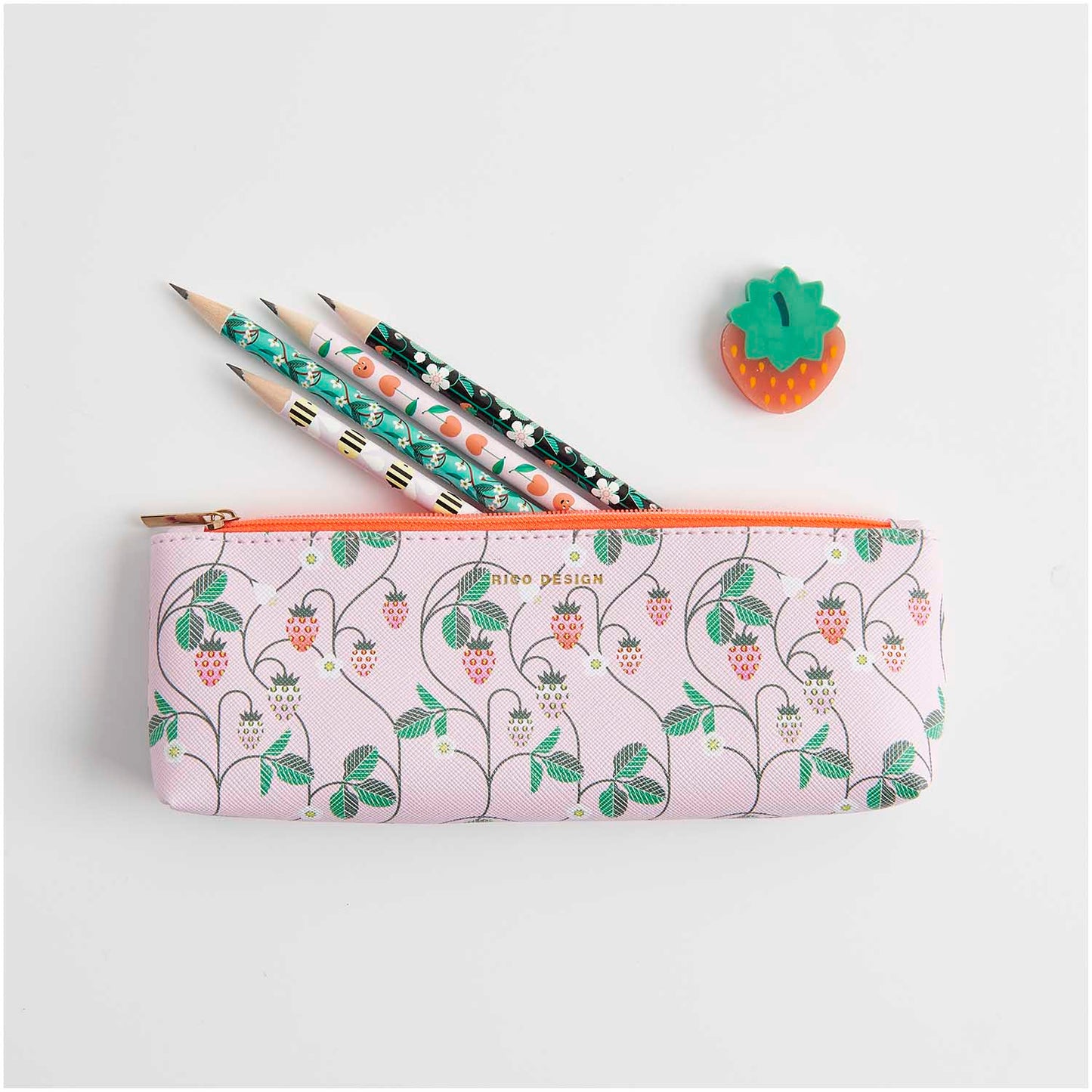 Pencil case Paper Poetry - Just Bees, Fruits, Flowers