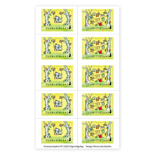 Kotimaan ikimerkki  5 kpl - Kivaa kevättä